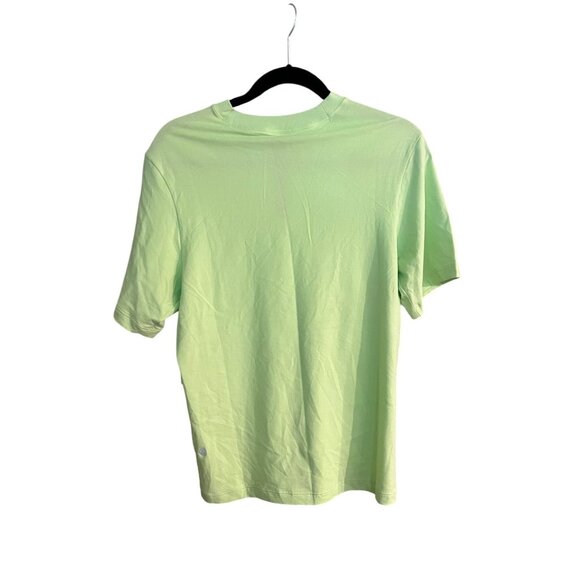 Lululemon Mens Zeroed In Short Sleeve Tee Sour Grape Cotton Jersey Moisture-Wick - Picture 2 of 2